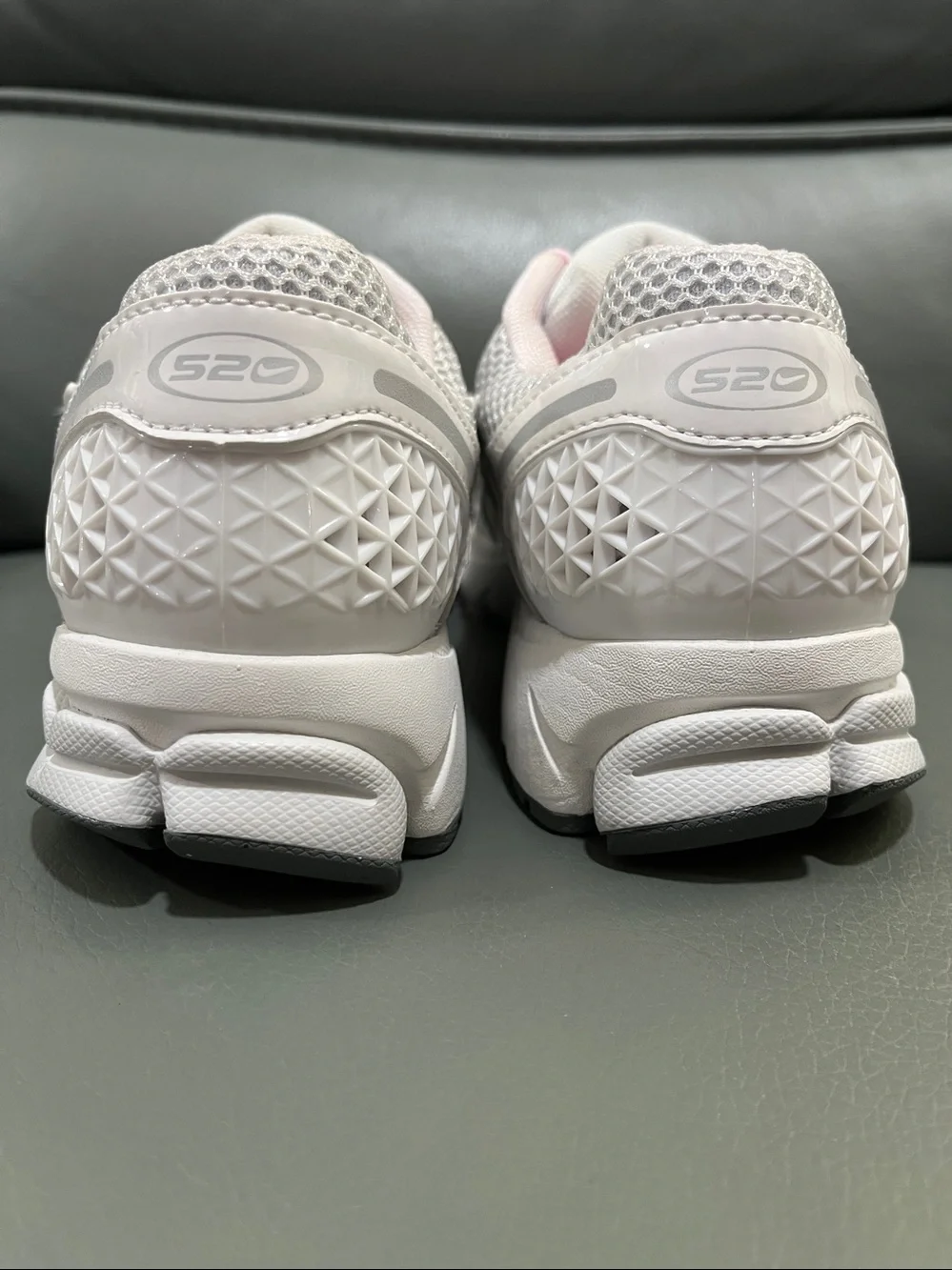 Nike Vomero’s Women's Athletic Trainers in White and Pink Accent